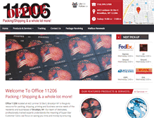 Tablet Screenshot of office11206.com